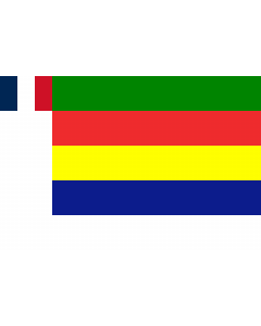 Flagge: XL Jabal ad-Druze  state | State Flag of Jabal ad-Druze between 1924 - 1936  |  Querformat Fahne | 2.16m² | 120x180cm 