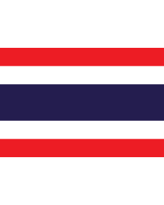 Flag: Thailand |  landscape flag | 0.24m² | 2.5sqft | 40x60cm | 1.3x2foot 
