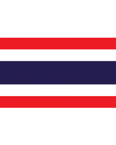 Flag: Thailand |  landscape flag | 2.4m² | 26sqft | 120x200cm | 4x7ft 