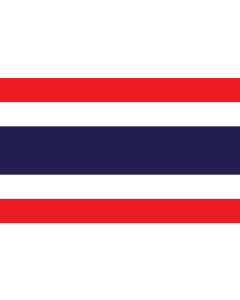 Flag: Thailand |  landscape flag | 3.75m² | 40sqft | 150x250cm | 5x8ft 
