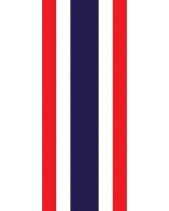 Vertical Hanging Beam Flag: Thailand |  portrait flag | 3.5m² | 38sqft | 300x120cm | 10x4ft 