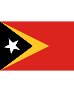 Flag: Timor-Leste |  landscape flag | 2.16m² | 23sqft | 120x180cm | 4x6ft 