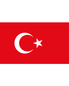 Table-Flag / Desk-Flag: Turkey 15x25cm