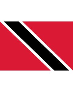 Flag: Trinidad and Tobago |  landscape flag | 0.375m² | 4sqft | 50x75cm | 1.5x2.5ft 