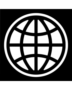 Flag: World Bank |  0.06m² | 0.65sqft | 25x25cm | 10x10inch 