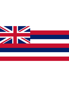Flag: Hawaii |  landscape flag | 0.06m² | 0.65sqft | 17x34cm | 7x14inch 