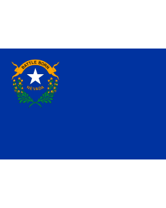 Flag: Nevada |  landscape flag | 0.135m² | 1.5sqft | 30x45cm | 1x1.5foot 