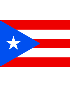 Flag: Puerto Rico |  landscape flag | 0.135m² | 1.5sqft | 30x45cm | 1x1.5foot 