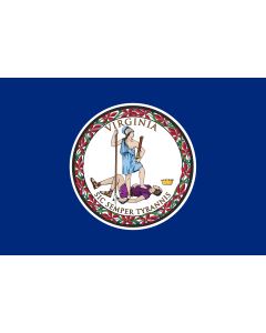 Flag:  Commonwealth of Virginia |  landscape flag | 0.135m² | 1.5sqft | 30x45cm | 1x1.5foot 