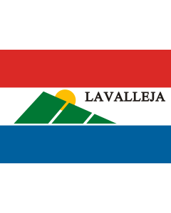 Flag: Lavalleja Department |  landscape flag | 1.35m² | 14.5sqft | 90x150cm | 3x5ft 