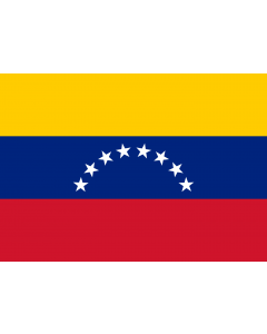 Flag: Venezuela |  landscape flag | 0.7m² | 7.5sqft | 70x100cm | 2x3ft 