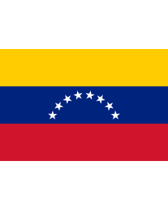 Flag: Venezuela |  landscape flag | 0.96m² | 10sqft | 80x120cm | 2.5x4ft 