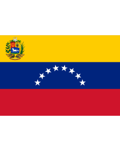 Flag: Venezuela |  landscape flag | 2.16m² | 23sqft | 120x180cm | 4x6ft 