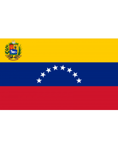 Flag: Venezuela |  landscape flag | 1.35m² | 14.5sqft | 90x150cm | 3x5ft 