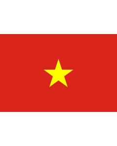 Flag: Vietnam |  landscape flag | 0.375m² | 4sqft | 50x75cm | 1.5x2.5ft 