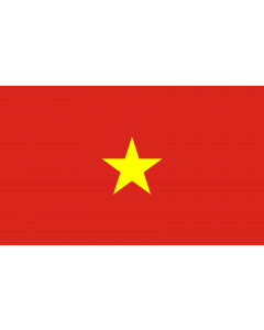 Flag: Vietnam |  landscape flag | 1.35m² | 14.5sqft | 90x150cm | 3x5ft 