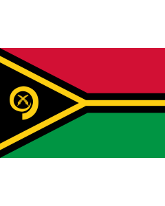 Flag: Vanuatu |  landscape flag | 0.375m² | 4sqft | 50x75cm | 1.5x2.5ft 