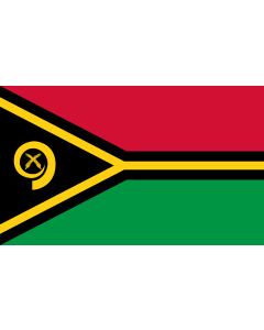 Table-Flag / Desk-Flag: Vanuatu 15x25cm