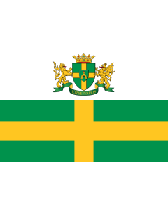 Flag: 8th District of Budapest |  landscape flag | 1.35m² | 14.5sqft | 90x150cm | 3x5ft 