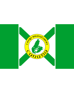 Flag: Cape Breton Island  ratio 5 3 |  landscape flag | 1.35m² | 14.5sqft | 90x150cm | 3x5ft 
