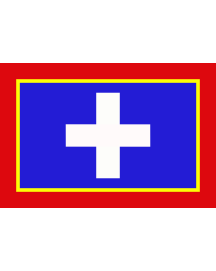 Flag: Supposed flag of Central Greece &amp; Attica |  landscape flag | 1.35m² | 14.5sqft | 90x150cm | 3x5ft 