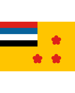 Bandera: Admiral of the Navy of Manchukuo | Admiral of the Navy of Manchukuo. 1935-1945 | ​滿洲國海軍上將旗  1935-1945 |  bandera paisaje | 1.35m² | 90x150cm 