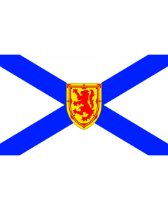 Flag: Nova Scotia  5 3 ratio |  landscape flag | 1.35m² | 14.5sqft | 90x150cm | 3x5ft 