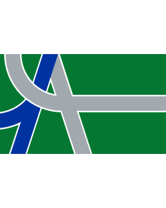 Flag: Albany, Oregon |  landscape flag | 1.35m² | 14.5sqft | 90x150cm | 3x5ft 