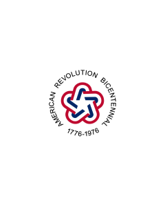 Flag: American revolution bicentennial |  landscape flag | 1.35m² | 14.5sqft | 90x150cm | 3x5ft 