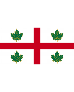 Flag: Anglican Church of Canada | A representation of the flag of the Anglican Church of Canada Argent |  landscape flag | 1.35m² | 14.5sqft | 80x160cm | 30x60inch 