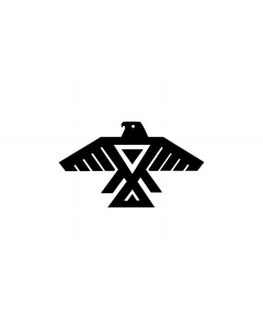 Flag: Anishinabe |  landscape flag | 1.35m² | 14.5sqft | 90x150cm | 3x5ft 