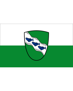 Flag: City of Ansbach |  landscape flag | 1.35m² | 14.5sqft | 90x150cm | 3x5ft 