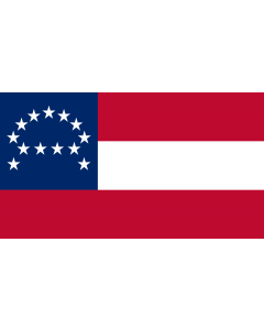 Flag: Army of Northern Virginia | Army of North Virginia  ANV |  landscape flag | 1.35m² | 14.5sqft | 90x150cm | 3x5ft 