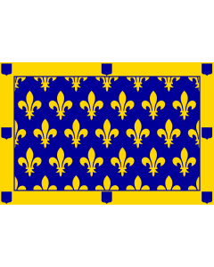Flag: French department of Ardèche |  landscape flag | 1.35m² | 14.5sqft | 90x150cm | 3x5ft 