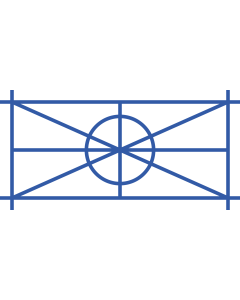 Bandera: Aromanian | Aromanians, according to Eurominority | Aromânilor, conform Eurominority.com | Flãmbura a popului armãnescu |  bandera paisaje | 1.35m² | 80x160cm 