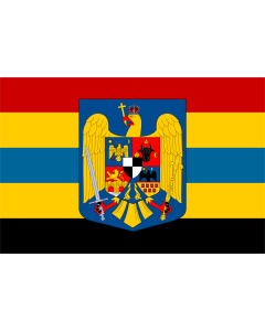 Bandera: Aromanians during WWII | Aromanians in the Principality of Pindus  WWII | Σημαία της Αρμάνοι | Flãmbura popullui Armãnu icã Printsipat di la Pind |  bandera paisaje | 1.35m² | 90x150cm 