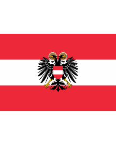 Flag: Austria  state  1934-1938 | State flag of Austria from 1934 to 1938 |  landscape flag | 1.35m² | 14.5sqft | 90x150cm | 3x5ft 