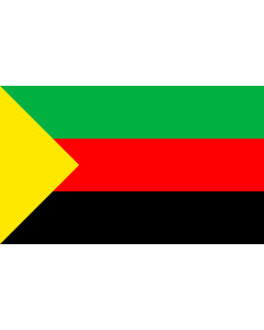 Flag: Azawad |  landscape flag | 1.35m² | 14.5sqft | 90x150cm | 3x5ft 