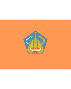 Flag: Bali, See legal regulation about the |  landscape flag | 1.35m² | 14.5sqft | 90x150cm | 3x5ft 