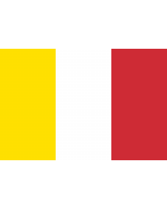 Flag: Benevento |  landscape flag | 1.35m² | 14.5sqft | 90x150cm | 3x5ft 