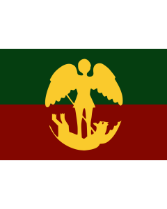 Flag: City of Brussels |  landscape flag | 1.35m² | 14.5sqft | 90x150cm | 3x5ft 