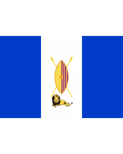 Flag: Buganda | Buganda kingdom in Uganda |  landscape flag | 1.35m² | 14.5sqft | 90x150cm | 3x5ft 