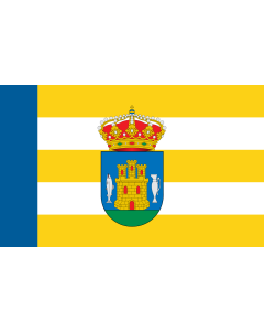 Flag: Cala Spain | Cala  Huelva |  landscape flag | 1.35m² | 14.5sqft | 90x150cm | 3x5ft 