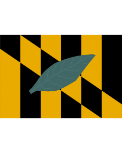 Flag: Calvert county, State of Maryland, USA |  landscape flag | 1.35m² | 14.5sqft | 90x150cm | 3x5ft 