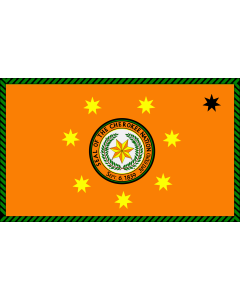 Flagge: XL Cherokee Nation | ᏣᎳᎩ ᎠᏰᎵ ᎦᏓᏘ | Indiánskeho národa Čerokí  |  Querformat Fahne | 2.16m² | 120x180cm 