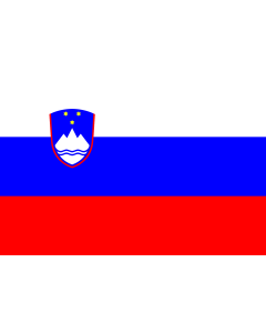 Bandera: Civil Ensign of Slovenia | Civil ensign of Slovenia |  bandera paisaje | 1.35m² | 90x150cm 