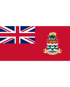 Flag: Civil Ensign of the Cayman Islands |  landscape flag | 2.4m² | 26sqft | 110x220cm | 43x86inch 
