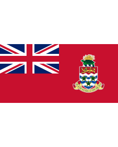 Flag: Civil Ensign of the Cayman Islands |  landscape flag | 2.16m² | 23sqft | 100x200cm | 40x80inch 