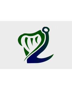 Flag: Coast Guard Flag  Ireland |  landscape flag | 1.35m² | 14.5sqft | 90x150cm | 3x5ft 