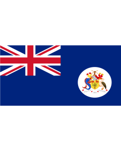 Flag: Colonial Barbados 1955 66 |  landscape flag | 1.35m² | 14.5sqft | 80x160cm | 30x60inch 